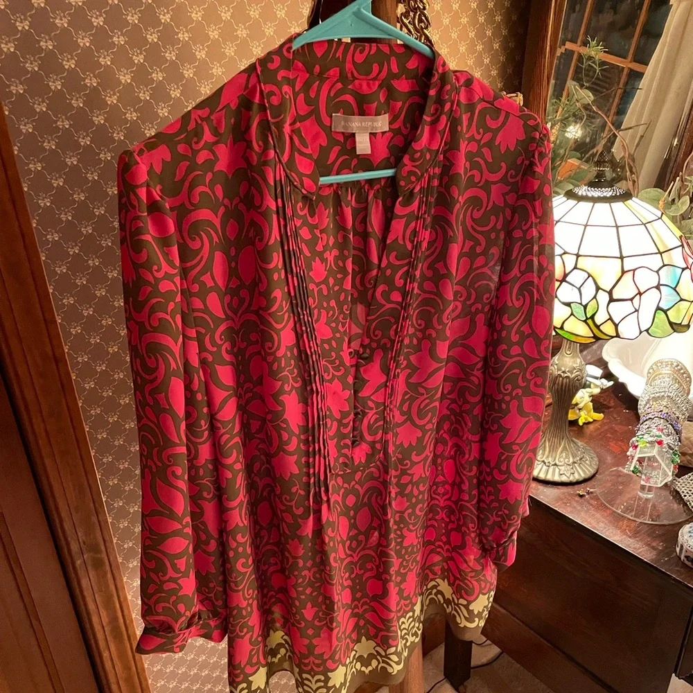 Pink Boho Top - Picture 1 of 6